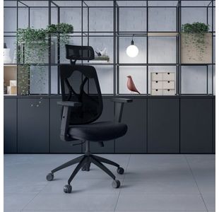 Arista Stealth Hb Chair W/Headrest