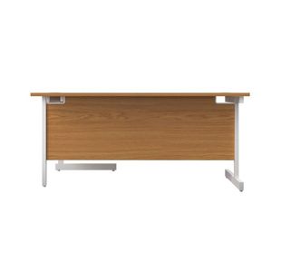 First Radial Rh Desk 1800 Noak/Wht