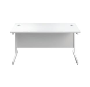 First Rect Desk 1800 White/White