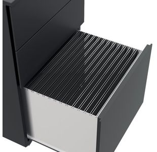 Jemini Standard Pedestal Steel Black