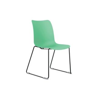 Jemini Flexi Skid Chair Green