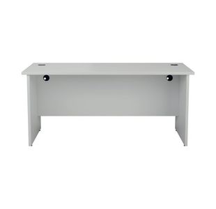 Jemini Rect Panel End Desk White