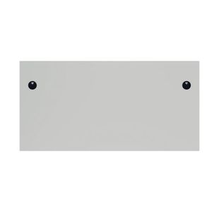 Jemini Rect Panel End Desk White