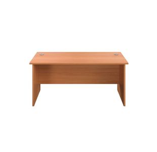 Jemini Rect Panel End Desk Beech