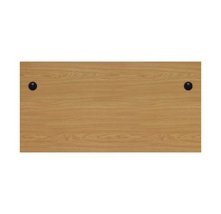 Jemini Rect Panel End Desk Nova Oak