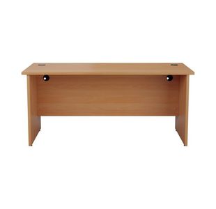 Jemini Rect Panel End Desk Beech