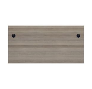 Jemini Rect Panel End Desk Grey Oak