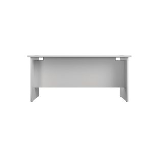 Jemini Rect Panel End Desk White