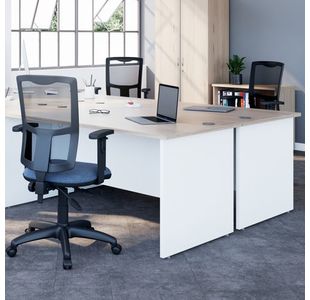 Jemini Rect Panel End Desk D/Wal
