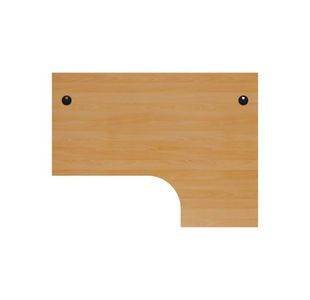 Jemini Rdl Rh Desk Panel Beech