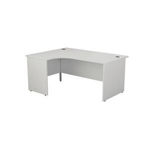 Jemini Rdl Lh Desk Panel White