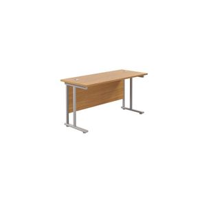 Jemini Rect Cant Desk 1200 N/Oak