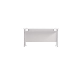 Jemini Rect Cant Desk 1200 Wht/Wht
