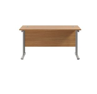 Jemini Rect Cant Desk 1400X600 N/Oak