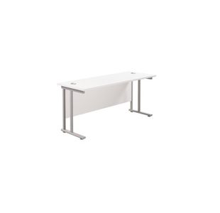 Jemini Rect Cant Desk 1600X600 Wht