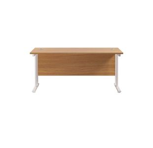 Jemini Rect Cant Desk 1600X600 N/Oak