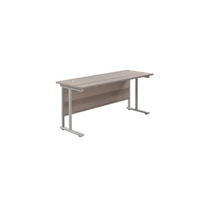 Jemini Rect Cant Desk 1800X600 G/Oak