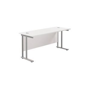 Jemini Rect Cant Desk 1800X600 Wht