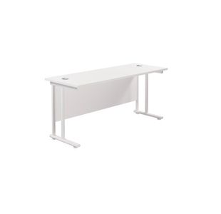 Jemini Rect Cant Desk 1800X600 Wht