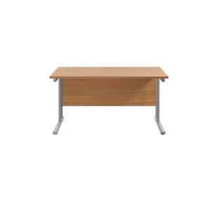 Jemini Rect Cant Desk 1200 N/Oak