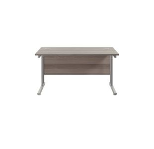 Jemini Rect Cant Desk 1400X800 G/Oak