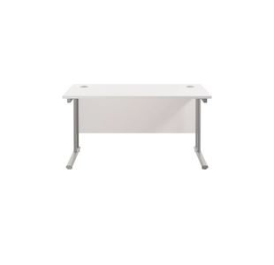 Jemini Rect Cant Desk 1400X800 Wht