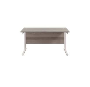 Jemini Rect Cant Desk 1400X800 G/Oak