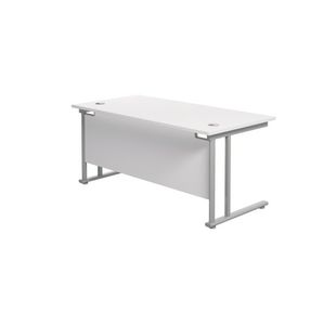 Jemini Rect Cant Desk 1800X800 Wht
