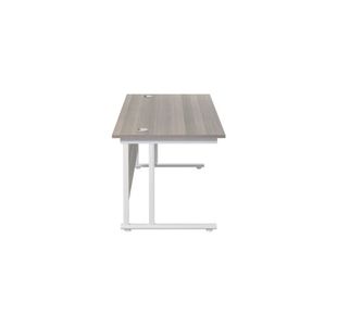 Jemini Rect Cant Desk 1800X800 G/Oak