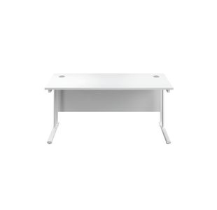 Jemini Rect Cant Desk 1800X800 Wht