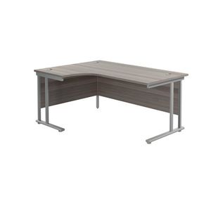 Jemini Rdl Lh Cantilever Desk G/Oak