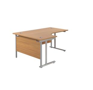 Jemini Rdl Lh Cant Desk 1600Mm Noak