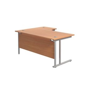 Jemini Rdl Rh Cantilever Desk Beech