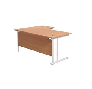 Jemini Rdl Rh Cantilever Desk Beech
