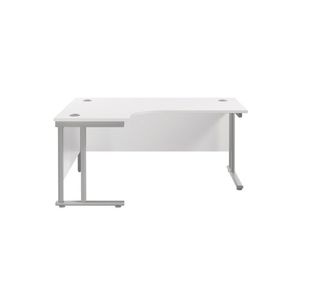 Jemini Rdl Lh Cantilever Desk White