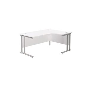 Jemini Rdl Rh Cantilever Desk White