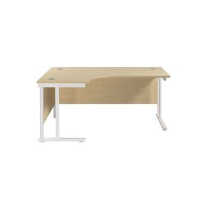Jemini Rdl Lh Cantilever Desk Maple