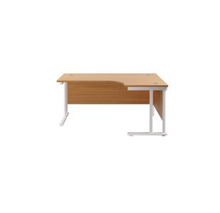 Jemini Rdl Rh Cantilever Desk N/Oak
