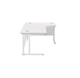 Jemini Rdl Rh Cantilever Desk White