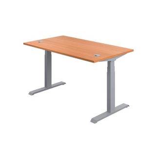Jemini Sit/Stand Desk With Cable Bch
