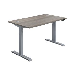 Jemini Sit/Stand Dsk 1200X800 G/Oak