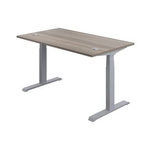 Jemini Sit/Stand Dsk 1200X800 G/Oak