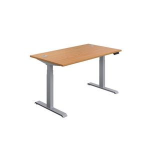 Jemini Sit/Stand Dsk 1200X800 N/Oak