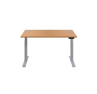 Jemini Sit/Stand Dsk 1200X800 N/Oak