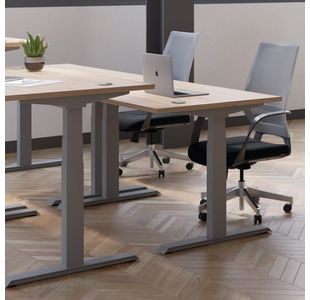Jemini Sit/Stand Dsk 1400X800 Beech