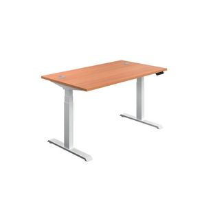 Jemini Sit/Stand Dsk 1600X800 Beech