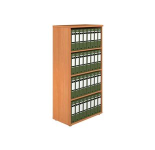 Jemini Wdn Bookcase 800X450X1600 Bch