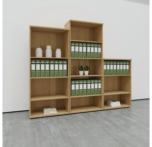 Jemini Wdn Bookcase 800X450X1800 Bch