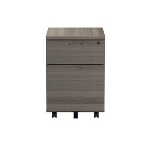 Jemini 2 Drawer Mobile Pedestal Goak