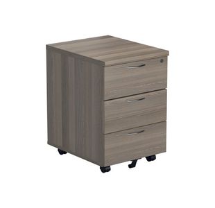 Jemini 3 Drawer Mobile Pedestal Goak